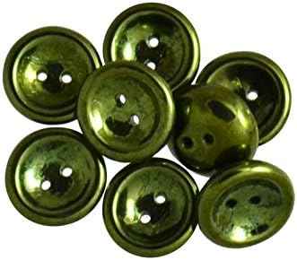 4pcs Czech Pressed Glass Cup Button Beads 2-Hole, 14mm, Jet Red Luster