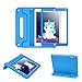HDE Case for iPad Air - Kids Shockproof Bumper Hard Cover Handle Stand with Built in Screen Protector for Apple iPad Air 1 - 2013 Release 1st Generation (Blue) primary