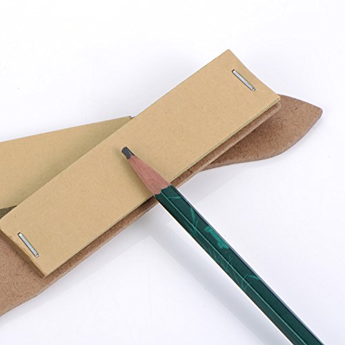 Satinior 4 Pieces Sandpaper Pencil Pointer Sandpaper Lead Pointer