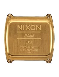 Nixon 'Base' Reloj casual de cuarzo de acero inoxidable para hombre
