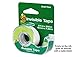 Duck Brand Matte Finish Invisible Tape With Dispenser, 3 Rolls, Each Roll 3/4-Inch x 500 Inches for 1500 Total Inches