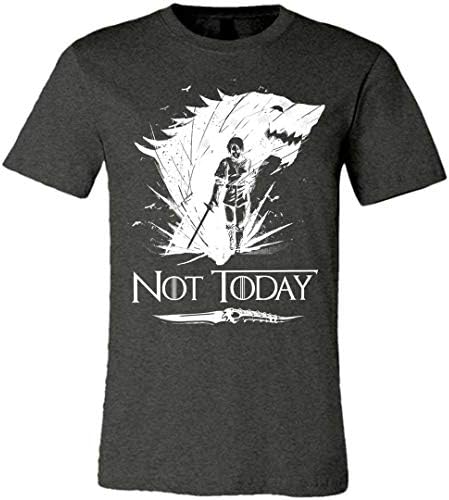 Cool Not Today Game of Thrones GOT Canvas Unisex T-Shirt for Women Men Fans Gift