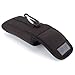 USA GEAR Safety Glasses Case for Protective Eyeglasses with Reinforced Belt Loop and Carabiner - Compatible with Protective Glasses, Shooting Glasses, and Safety Glasses - Black
