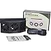 STYLOOC Solar Powered Car Window Windshield Auto Air Vent Fan Auto Ventilator System,Exhaust Fan Vehicle Radiator Vent with Ventilation(Black)