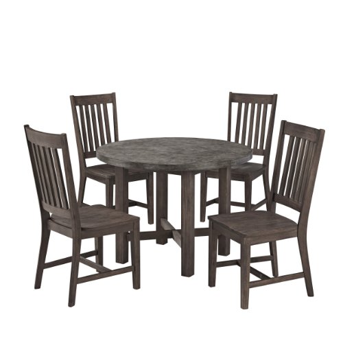 Best Home Styles Concrete Chic Kitchen Cart