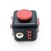Maggift Fidget Cube Dice toy Stress Cube relieve Anxiety (Black-red)