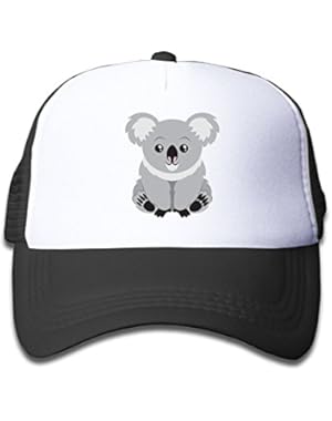 Cute Koala Bear Youth Toddler Mesh Hat Boys and Girls Baseball Trucker Caps