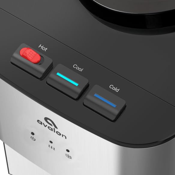 Avalon A10 Top Loading Water Cooler Dispenser, 3 Temperature, Child Safety Lock, UL/Energy Star