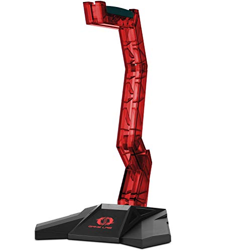 Game Lab Checkpoint Gaming E-Sport Professional Acrylic Headphone Stand (Red)