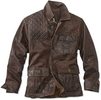 orvis romano leather jacket