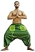 SARJANA HANDICRAFTS Men's Cotton Pockets Harem Yoga Baggy Genie Hippie Pants