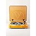 Audio-Technica Fully Automatic Stereo Turntable System Orange (AT-LP60OR) + Universal 12″ Silicone Rubber Turntable Platter Mat & Vinyl Record Cleaning Fluid System with Brushthumb 4