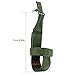 ALTTIMERY Outdoor Nylon Minimalist Tactical Molle Water Bottle Holder Kettle Pouch Belt Bottle Carrier (Black)