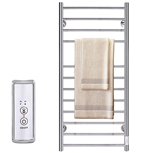 JSLOVE Towel Warmer Wall Mounted Heated Towel Racks for Bathroom, Stainless Steel Hot Towel Rack