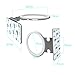Bathroom Hair Dryer Holder Wall Mount, Adhesive Storage Organizer for Hair Blower with Plug Stand, Stainless