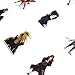 Jasion PVC Decals Anime Cartoon Stickers Waterproof Sunlight-Proof DIY Ideals for Cars, Motorbikes, Portable luggages, Laptops (Naruto)