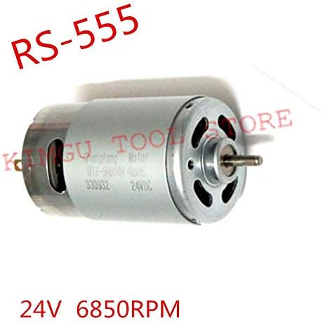 Corolado Spare Parts, High Torque Motor 24V 555 Rs-555 3200Rpm Dc Permanent Magnet Dc Motor With Fan