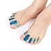 DR. JK- ToePal Gel Toe Separator, Wide, 1 Pair, Toe Spacers, Toe Straightener, Hammer Toe Straightener, Toe Spreader, Toe Stretcher, Toe Corrector for Women and Men, Bunion Corrector