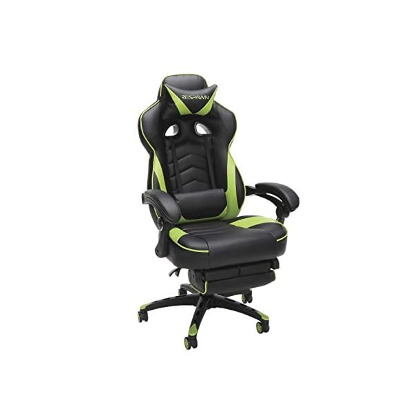 RESPAWN 110 Ergonomic Gaming Chair with Footrest Recliner Racing