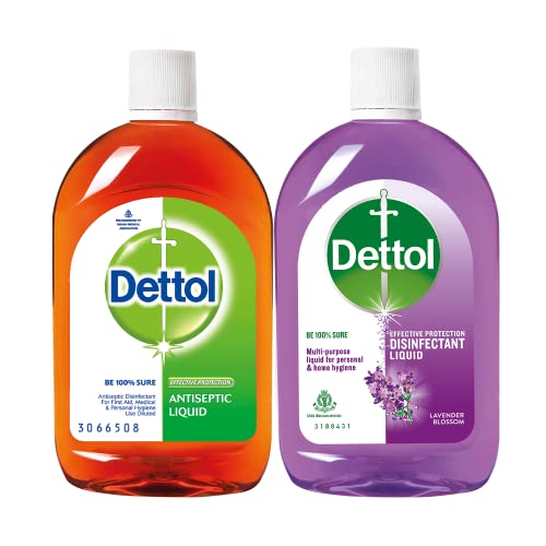 Buy Dettol Antiseptic Disinfectant liquid for First aid, 1L and Dettol