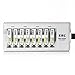 Rechargeable AAA Batteries with Charger, EBL 8 Pack of Triple A Batteries NiMH Rechargeable Battery 800mAh with Smart 8 Bay Battery Charger AA AAA