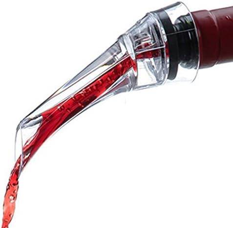 The Bottle Hawk Red Wine Aerator Decanter Pourer Spout with Display Stand - Wine Bar Accesory