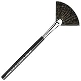 da Vinci Cosmetics Series 4774 Classic Blusher Brush, Fan Natural Hair, 13.4 Gram