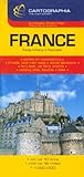 Image de France Map by Cartographia (French, English and German Edition)