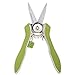 TrueFit Designs Ratchet Pruning Shears and Pruning Snips Set, Switch Ratcheting Shears to Single Cut Mode Pruner, Heavy Duty SK-5 Blade, Ergonomic Handles