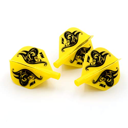 CUESOUL TERO AK4 Dart Flights Yellow Standard Shape(3 Pcs)