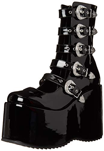 Ellie Shoes womens Ash Shoe Platform, Black, 7 US
