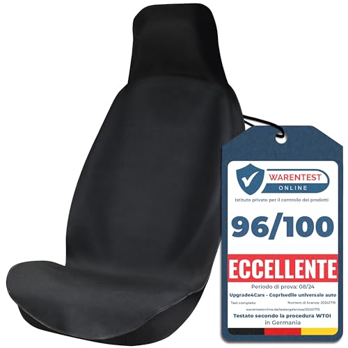 Upgrade4cars Universal Waterproof Front Car Seat Cover | Single Driver Seat Protector