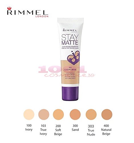 rimmel stay matte 303