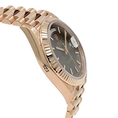 Rolex-Day-Date-40-Chocolate-Dial-18K-Everose-Gold-President-Automatic-Mens-Watch-228235CHSP