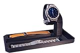 Artifex Design Stand Configured for 2nd Generation TAG Heuer Connected Modular 45 Smartwatch, fits 45mm Watch only (Strap Combo)