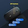 Anmck-Wireless-Silent-Rechargeable-Mouse-for-Laptop-Computer-PC1600-DPI-4-Adjustment-Levels-Slim-Mini-Noiseless-Cordless-Mouse10m-Remote-Range-24G-Mice-for-WindowsMAC-OSLinuxHomeOffice-Black Anmck Wireless Mouse, Silent Rechargeable Mouse for Laptop Computer PC,1600 DPI 3 Adjustment Levels Slim Mini Noiseless…