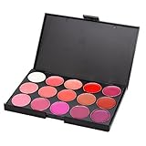 Professional 15 Colors Cosmetic Lip Gloss Lipstick Palette Makeup Set