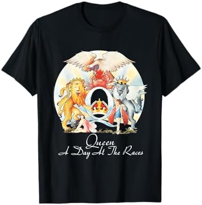 Amazon.com: Queen 'Night at The Opera Crest' (Natural) T-Shirt
