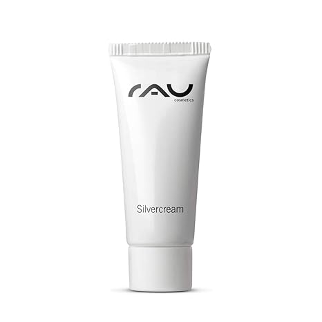 RAU Silvercream 8ml Silbercreme - unsere Topseller Creme mit hochporösem Silber und Zink bei entzündlicher und unreiner Haut,