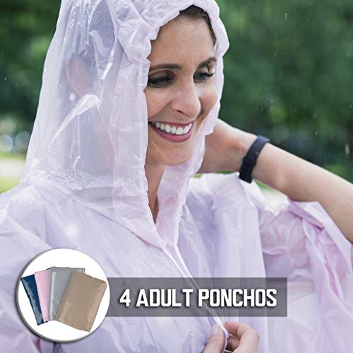 3 Disposable+Emergency+Ponchos+Ponchos+Designs