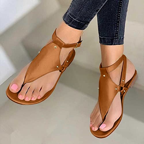Women's Closed Toe Gladiator Fisherman Wedge Sandals Dressy Comfort Casual Woven Summer Shoes Hook and Loop sandals-*#0517-4