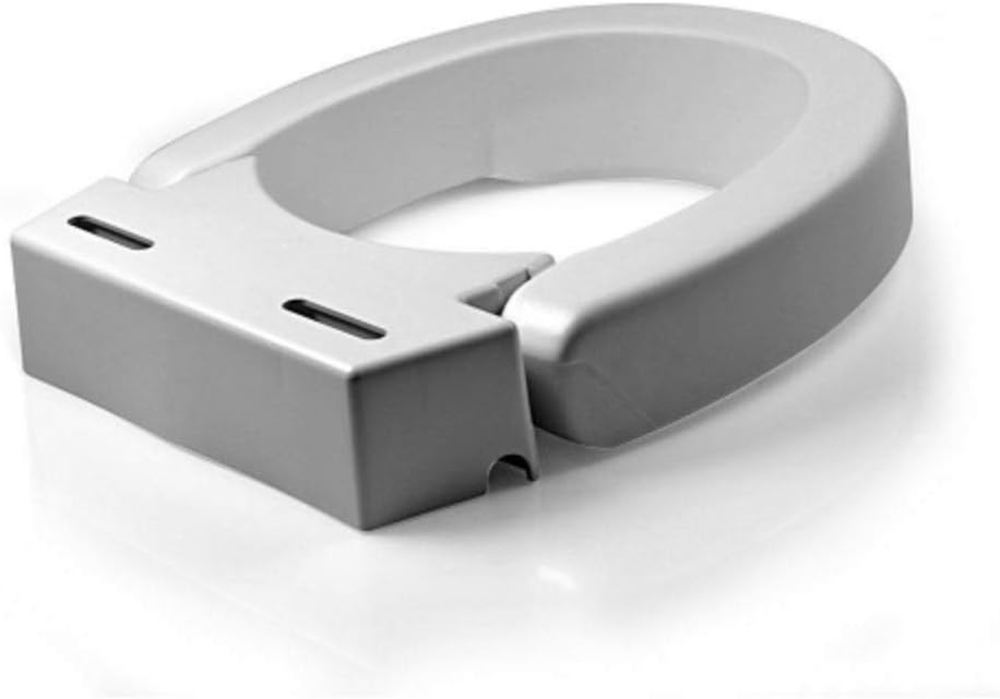 Maddak Inc 72571-1005 Ableware Hinged Elevated Toilet Seat, Elongated: Home Improvement