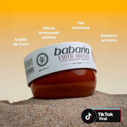 - Gelatina Abbronzante Cocco Bronzo Intenso | Acceleratore Abbronzatura | Idratazione | Resistente all'Acqua | Vegana | 300 ml