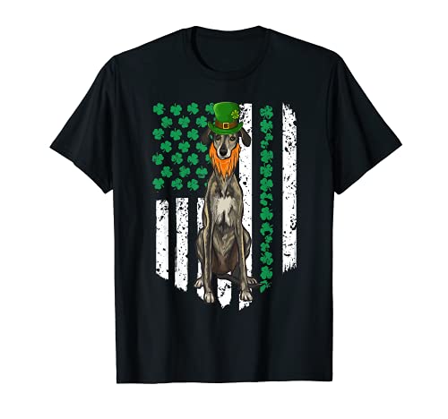 Sloughi Jour Saint Patrick Drapeau Irlandais T-Shirt