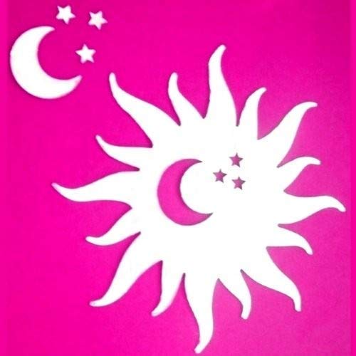 Super Cool Creations Sun, Moon & Stars Mirror - 45cm x 45cm