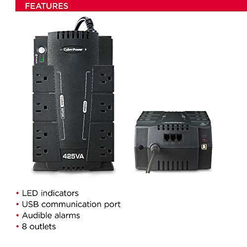 2 CyberPower+CP425SLG+Standby+Outlets+Compact