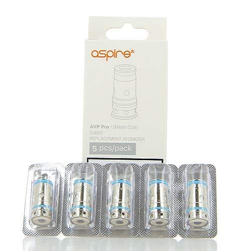 AVP Pro Coil 5pack (0.65ohm-mesh) Nicotine Free