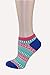 Pomlia® Women's 5 Pair Pack Vintage Style Cotton No Show Socks Low Cut Socks