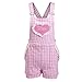 Littleforbig Short Overalls Shortalls - Babydoll Overalls Pink