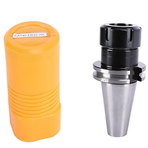 Superland Cat 40 Tool Holder ER 32 Collet Set 5 Pcs Spring Steel Collet Chuck Tooling Package for Milling Machine (Set of 5 Collet Chuck)